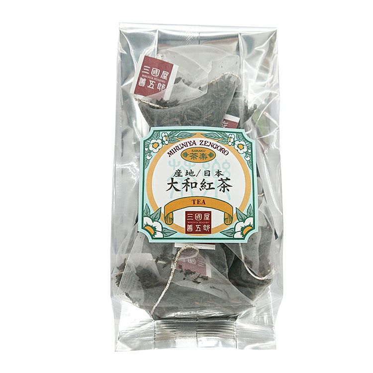 産地/日本】大和紅茶 ティーバッグ3g×10p（袋） | 三國屋善五郎オンラインストア 大正時代から受け継ぐ伝統のお茶専門店