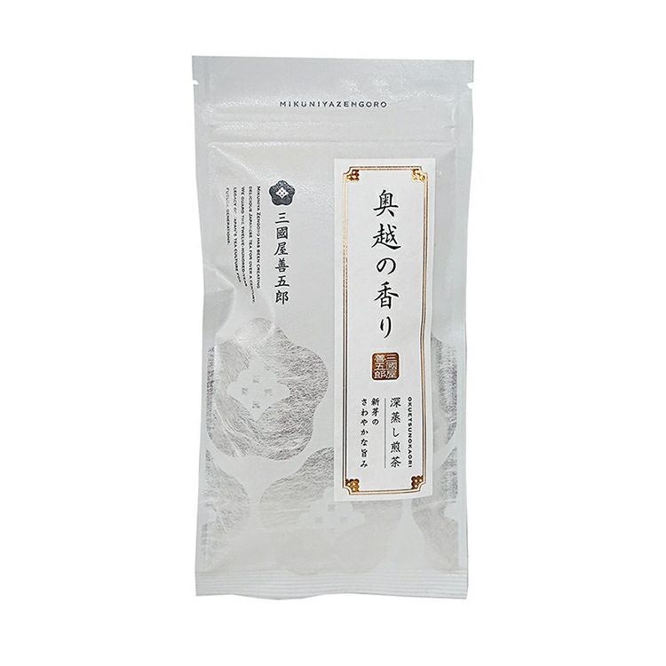 三國屋善五郎 深蒸し煎茶 (奥越の香り・100g) - 茶