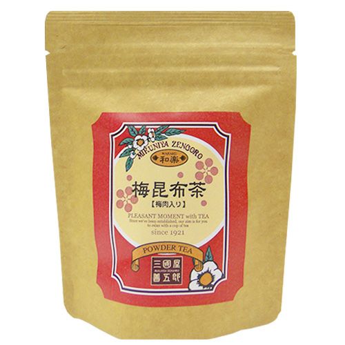 梅昆布茶 40g (袋) | 三國屋善五郎オンラインストア 大正時代から