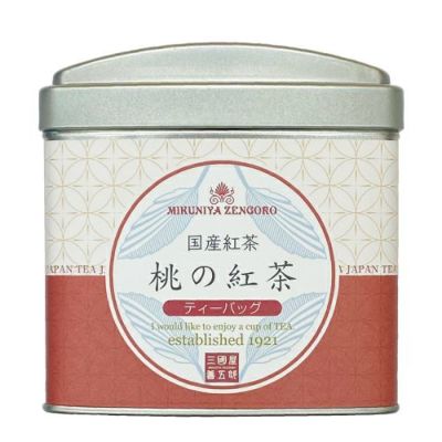 国産紅茶使用】苺の紅茶 ティーバッグ3g×10p（大缶） | 三國屋善五郎