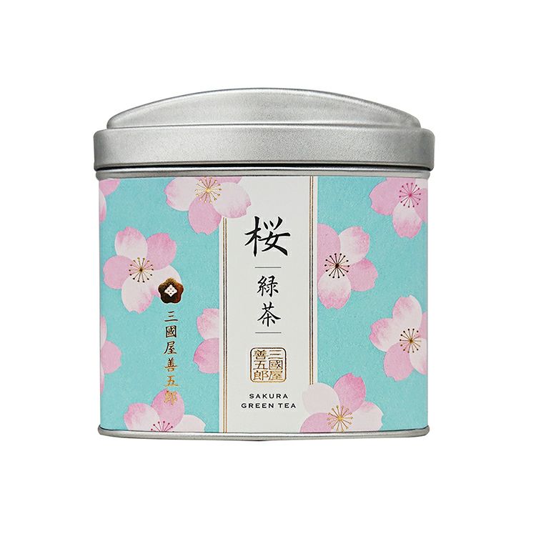 桜の緑茶　ティーバッグ2g×8p（大缶）