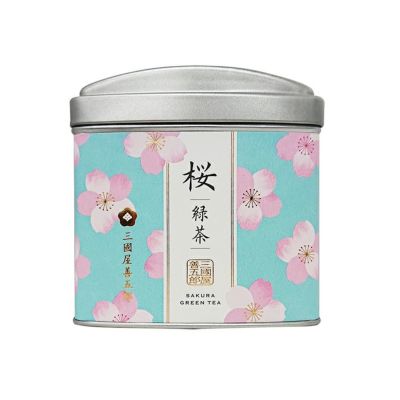 桜の緑茶 ティーバッグ2g×8p(大缶) | 三國屋善五郎 桜の緑茶 ティーバッグ2g×8p(大缶) | 三國屋善五郎