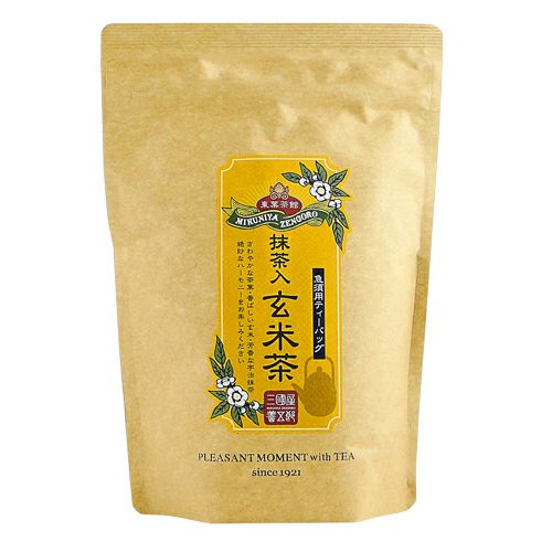 抹茶入玄米茶 急須用ティーバッグ5g×20p | 三國屋善五郎オンライン