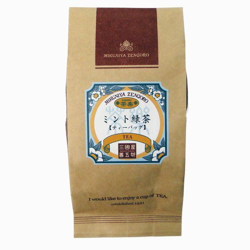 ミント緑茶 ティーバッグ3g×10p | 三國屋善五郎オンラインストア 大正