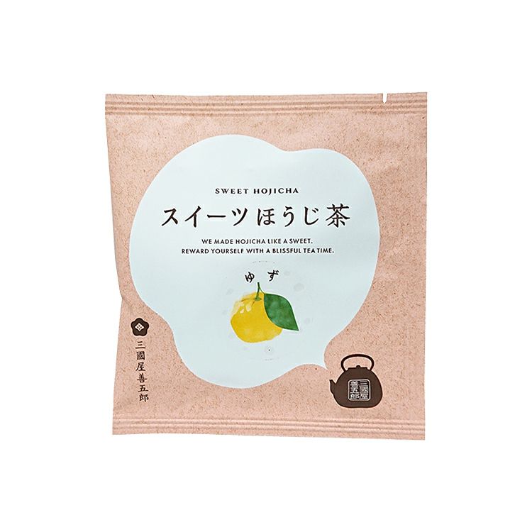 （茶楽）スイーツほうじ茶　ゆず（3g×1p）