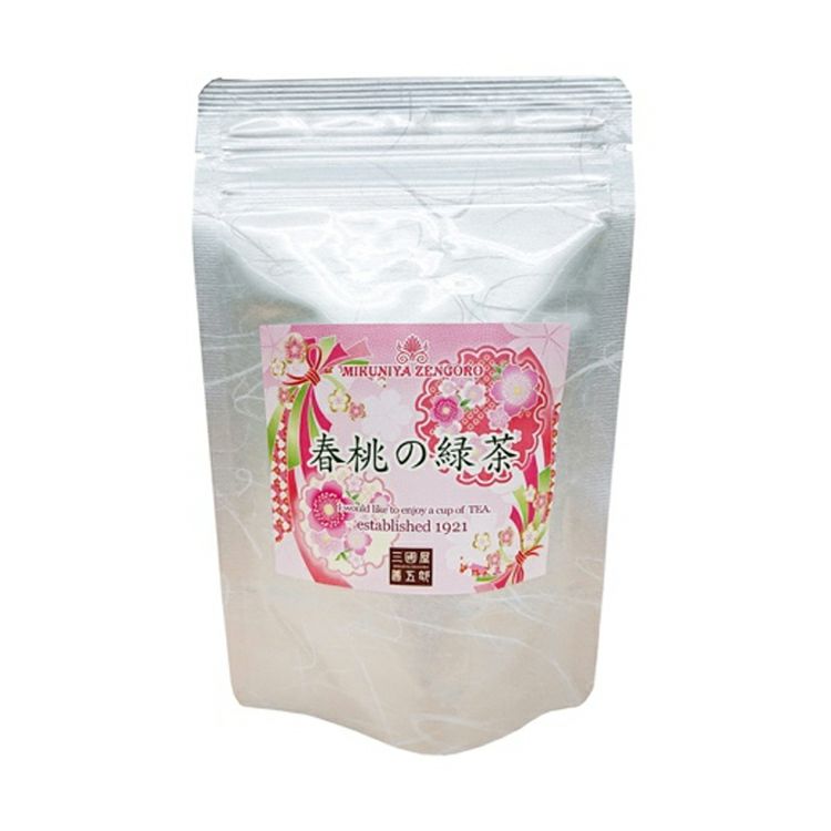 春桃の緑茶16g（ティーバッグ2g×8袋）袋