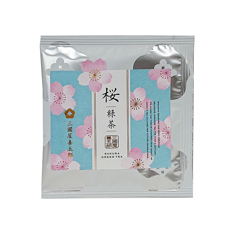 桜の緑茶　ティーバッグ2g×1p（袋）