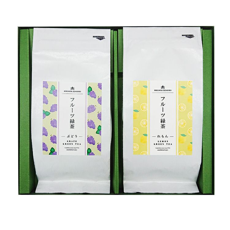 水出し フルーツ緑茶飲み比べセット