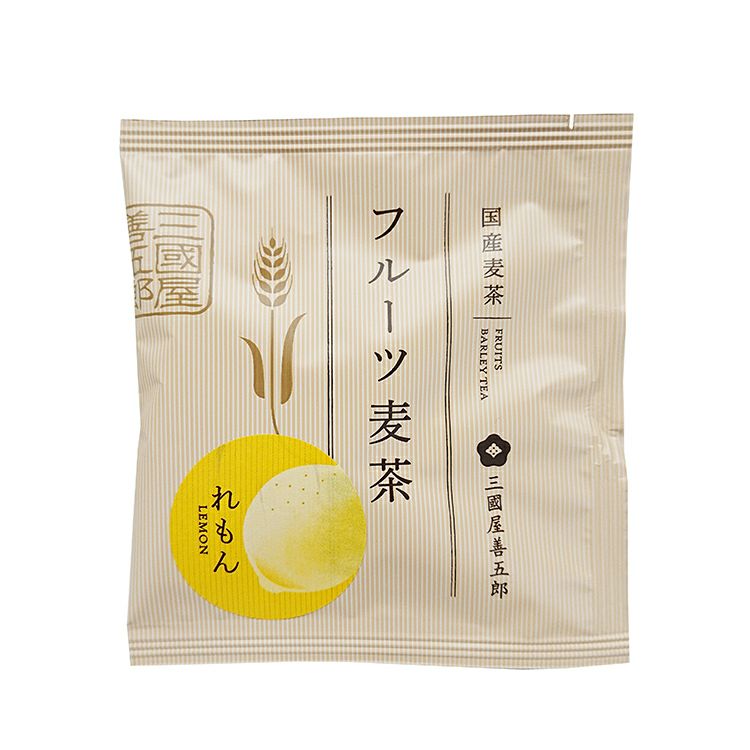 （茶楽）フルーツ麦茶（れもん）　5g×1p（袋）