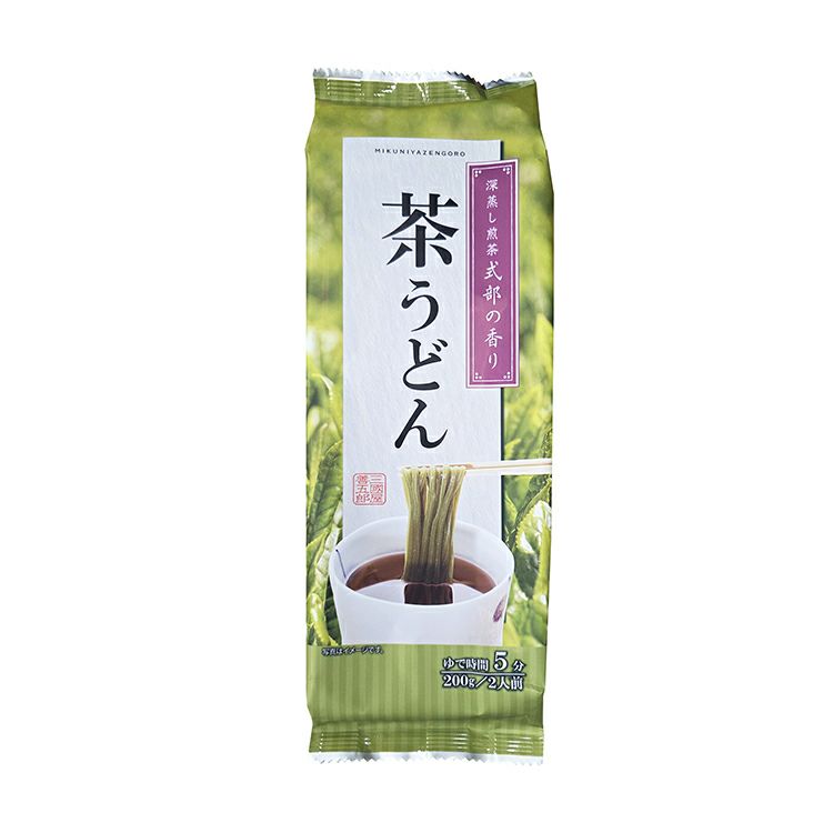 式部の香り 茶うどん (200g)