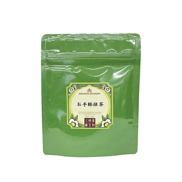 ♡greenmilk♡様　〜専用〜 お手軽抹茶 20g | 三國屋善五郎オンラインストア 大正時代から受け継ぐ